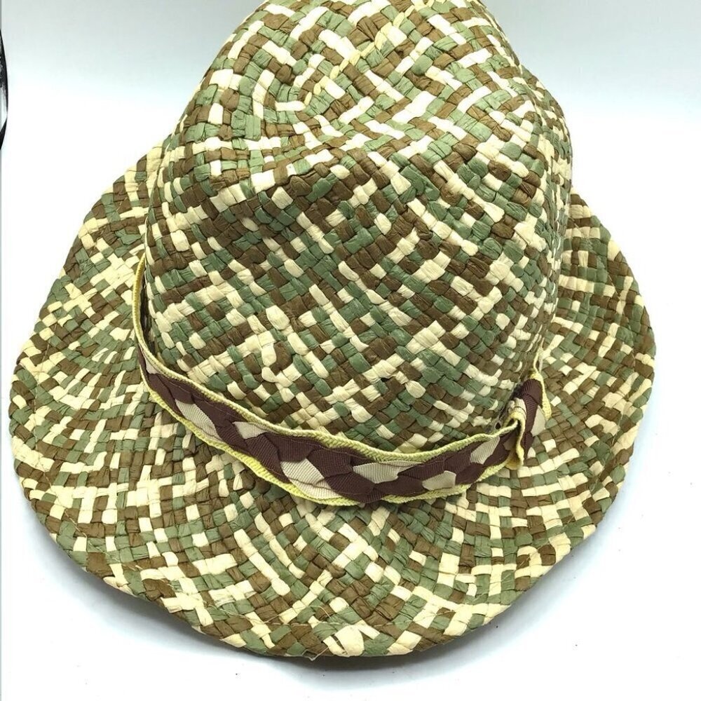 Adjustable French Sun Hat made with 100% Paper and Hand Made From France. - Picture 11 of 11